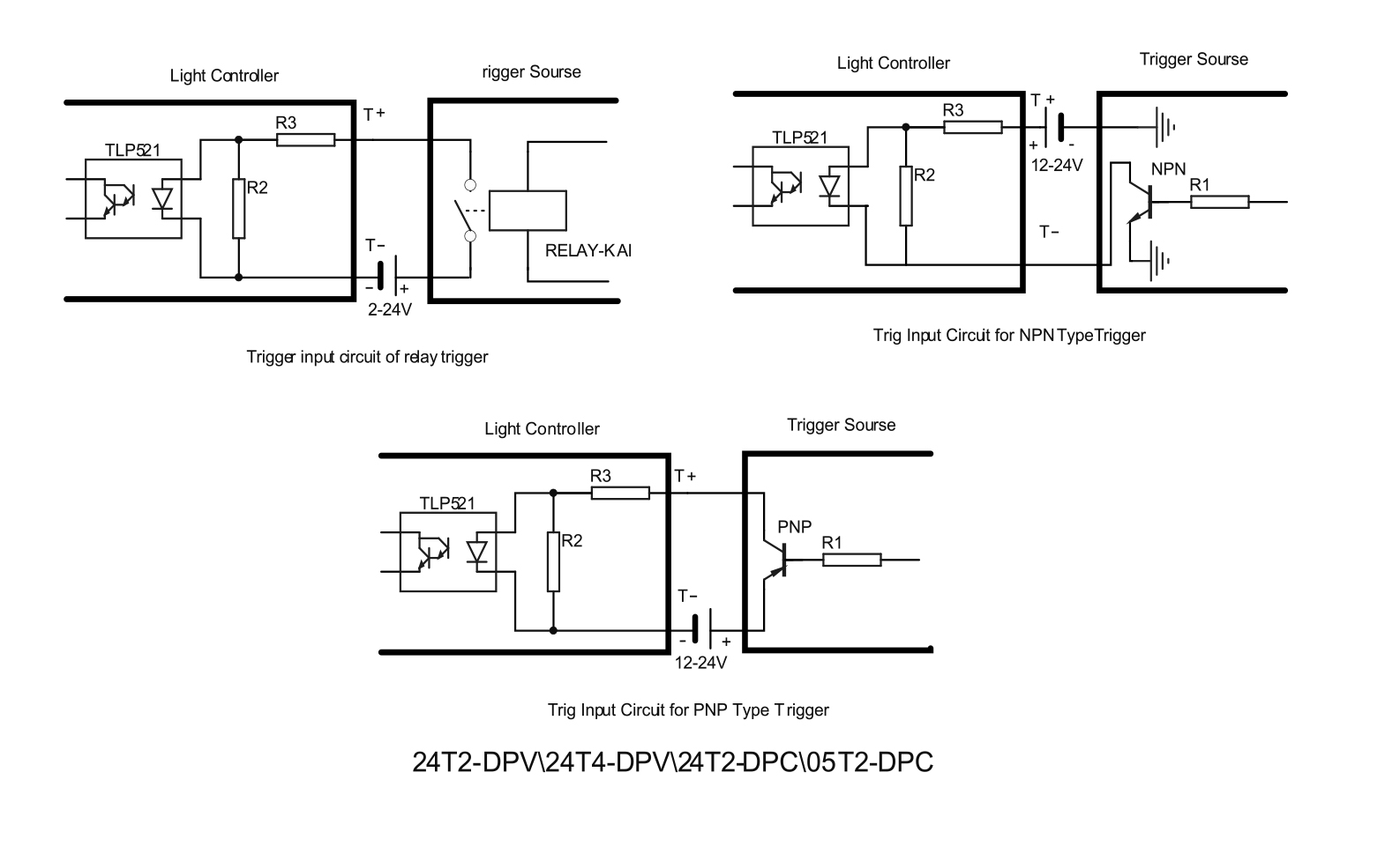 數(shù)字控制器觸發(fā)電路說明圖 數(shù)字控制器觸發(fā)電路說明圖